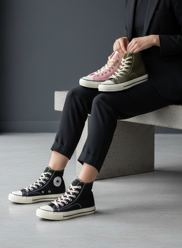 کتونی آل استار کانورس ساقدار زنانه